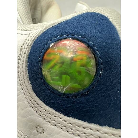 Nike Air Jordan 13 Retro GS White French Blue DJ3003-164 Youth Size 6Y - Picture 4 of 9